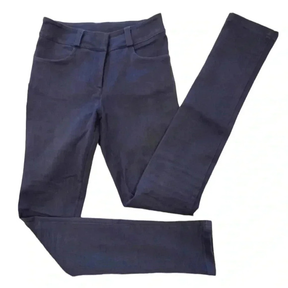 Birds Of North America Purple Skinny Jeans Size 6 - Picture 3 of 7